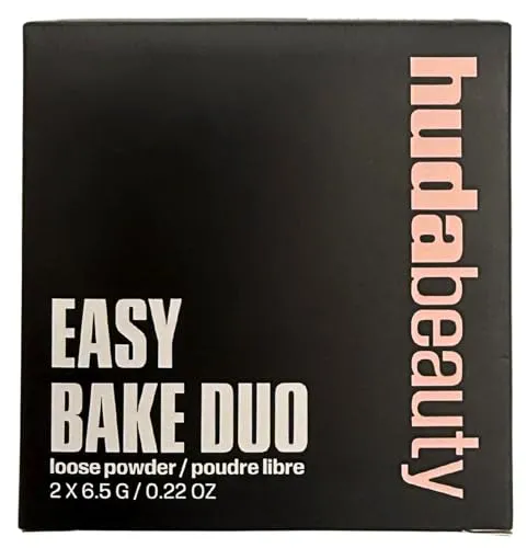Huda Beauty - Easy Bake Loose Powder Duo - Fixierender Loser Puder - easy Bake Duo Pink Pumpkin 1 g