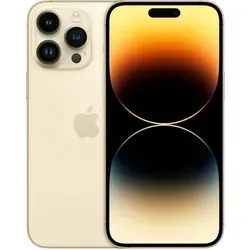 Apple iPhone 14 Pro - 256 GB - Gold - Handys ohne Vertrag, hochmodernes Smartphone mit beeindruckender Kamera und leistungsstarkem A16 Bionic Chip für erstklassige Performance.
