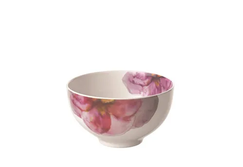 Rose Garden Schale 670 ml - Schalen & Schüsseln: Edle Porzellanschale mit romantischem Rosendesign, ideal für Suppen, Cremes oder Salate und perfektes Accessoire für stilvolle Tischdekoration.