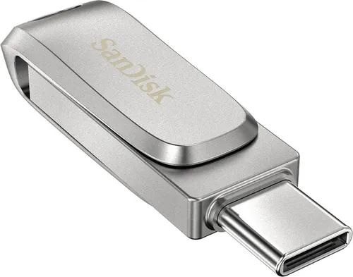 SanDisk Ultra Dual Drive Luxe USB Type-C 1 TB - Mobiler Speicher mit 400 MB/s Übertragung, drehbares Design für einfache Datensicherung und hohen Speicherplatz