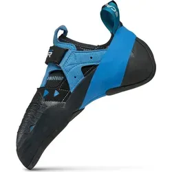 Scarpa Instinct VSR Kletterschuh - schwarz/azur (418) 36,5 - Herren Kletterschuhe mit exzellenter Hook-Performance und Bi-Tension-Zwischensohle für optimale Kraftübertragung. Ideal für präzises Klettern, Bouldern und Hallenklettern.