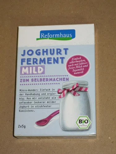 BIO Joghurtferment Mild Joghurtkultur Joghurt selbstmachen Ferment