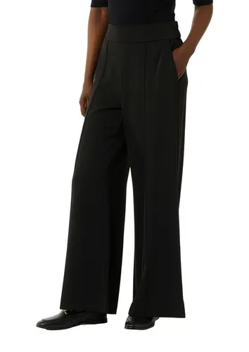 comma Hose - Loose Fit Damenhose - Damen-Hosen mit elastischem Mid Rise-Bund und regulärer Beinlänge, ideal für einen lässigen Look mit praktischen Eingrifftaschen.