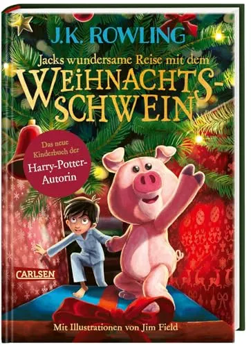 Jacks wundersame Reise mit dem Weihnachtsschwein - Freundschaft für Kinder, ein bezauberndes Abenteuer über die Kraft der Freundschaft und die Magie der Weihnacht.