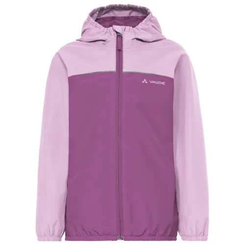 Vaude Kid's Turaco Jacket III - Regenjacke Gr 134/140 lila - Wetterfeste Kinderjacke in lila, Größe 134/140. Ideal für Outdoor-Abenteuer mit Kapuze, wind- und wasserdicht. Perfekt für aktive Tage in der Natur!