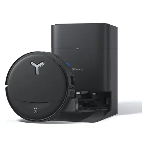 ECOVACS DEEBOT T80S Omni - Saugroboter mit Wischfunktion - Leistungsstarker Saugroboter mit 24.800 Pa Saugkraft und innovativer Wischtechnologie. Genießen Sie eine gründliche Reinigung ohne Aufwand dank automatischer Entleerung und intelligenter Fleckenreinigung.