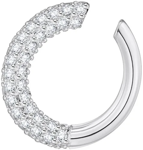 THOMAS SABO Ohrklemme EC0029-051-14 - Modischer Earcuff aus Silber 925 mit funkelndem Zirkonia, handgefertigt und perfekt für jeden Anlass – ideal als Geschenk!