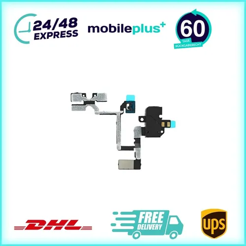 Ladebuchse für iPhone 4 Schwarz Dock Connector Flex Ersatz