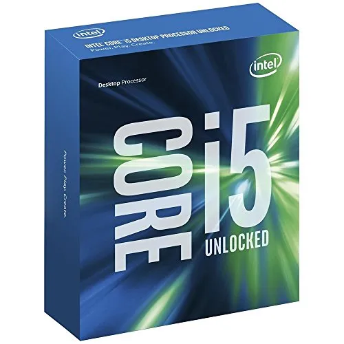 Intel Core i5-7600K Prozessor - Prozessoren, leistungsstarker 6-Kern CPU mit bis zu 4.20 GHz für Gaming und Multitasking