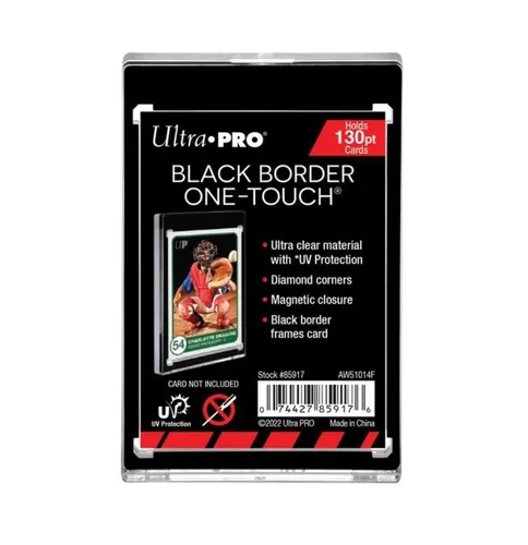 Ultra Pro - Black Border - UV One Touch Magnetic Holder 130PT