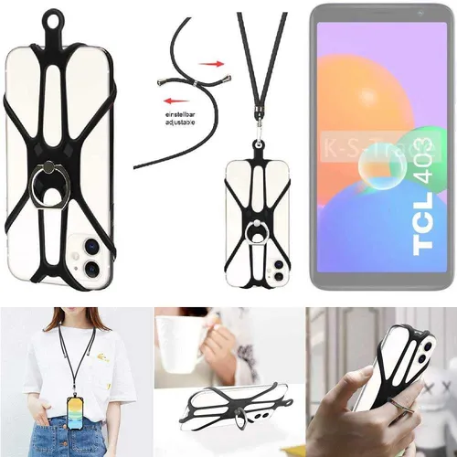 Handykette für TCL 403 Handy-Ring Handykordel