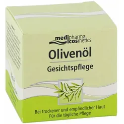 medipharma cosmetics Olivenöl Gesichtspflege 50 ml - Medizinische Körperpflege mit natürlichem Olivenöl, spendet intensiv Feuchtigkeit und pflegt die Haut sanft für ein strahlendes Aussehen.