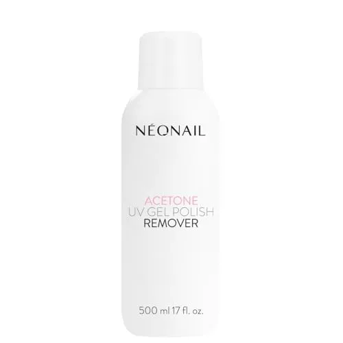 NÉONAIL UV Gel Nail Polish Remover - Aceton 500 ml - Nagellackentferner - Aceton UV Nagellack Entfernen - Gelnägel Entferner