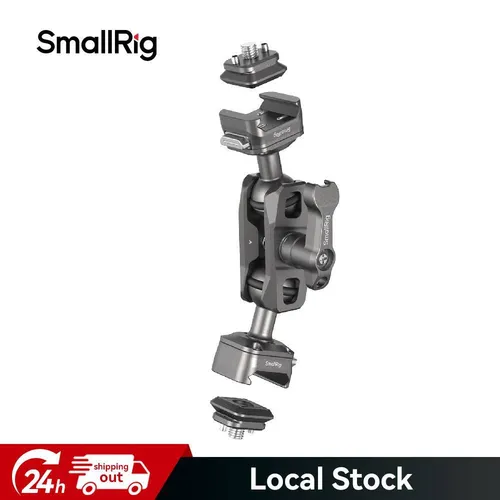 SMALLRIG 4488 HawkLock H21 Schnell- Spanner Magic Arm mit Kugelkopf - Sonstige, flexibler Magic Arm mit Kugelkopf für präzise Positionierung von Kamera und Zubehör, ideal für kreative Aufnahmen.