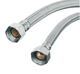 WĘŻYK W OPLOCIE ZE STALI NIERDZ GWINT WEW./WEW. 40CM 3/8*3/8 UN 5907798724567