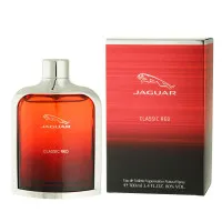 Jaguar Classic Red Eau de Toilette für Herren 100 ml - Eau de Toilette für Herren, holzig-aromatischer Duft mit frischen Zitrusnoten und warmer Holznote. Ideal für den modernen Mann, der seine Individualität unterstreichen möchte.