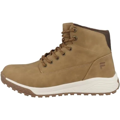 FILA Herren Lance Xxi Boot, Chipmunk, 47 EU - Wanderschuhe mit weichem, gepolstertem Kragen und zweifarbigen Wander-Schnürsenkeln für optimalen Komfort und Stil.