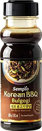 Sempio Koreanische Bulgogi Marinade Sauce (300g) - Authentischer Süß & Herzhafter Geschmack. Ideal für Koreanisches BBQ, Rippchen, Fleisch & Mehr