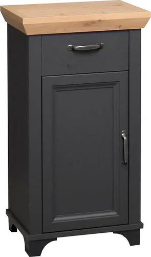 Unterschrank MÄUSBACHER "Mali", anthrazit matt, 45cm - Kompakter Unterschrank für das Badezimmer mit 1 Schublade und 2 Fächern. Ideal für die platzsparende Aufbewahrung Ihrer Pflegeutensilien. Einfache Montage und ein modernes Design in anthrazit.