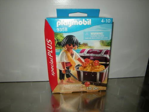 Playmobil Special Plus Pirat mit Schatztruhe Nr. 9358 in OVP