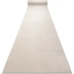 Läufer Sisal Sion Melange Flach Gewebt Creme 70x970 cm - Flach gewebter Sisal-Teppich für ein gemütliches Zuhause, langlebig und pflegeleicht. Ideal für jeden Wohnraum, bringt Wärme und Stil in Ihr Zuhause.