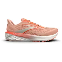 Brooks Damen Launch 12 orange 39.0 – Dynamischer Laufschuh - Der Brooks Launch 12 bietet ein leichtes, reaktionsfreudiges Laufgefühl mit innovativer Dämpfung. Atmungsaktives Obermaterial sorgt für Komfort, während die Außensohle Halt auf Asphalt bietet. Ideal für schnelle Trainings und Wettkämpfe.
