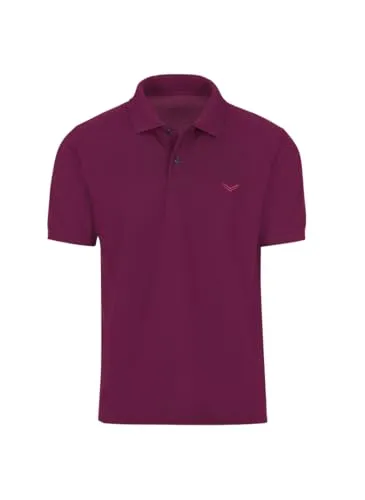 Trigema Herren Poloshirt Deluxe Piqué - Poloshirt für Herren aus DELUXE-Piqué-Qualität, klassischer Schnitt mit kurzer Knopfleiste und gestickter TRIGEMA-Schwinge auf der Brust.