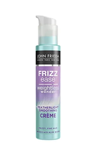 John Frieda Frizz Ease Weightless Wonder 100ml - Leichte Glättungscreme für frizziges, feines Haar. Die innovative Formel sorgt für geschmeidige Ergebnisse ohne Beschweren, ideal für ein luftiges Haargefühl.