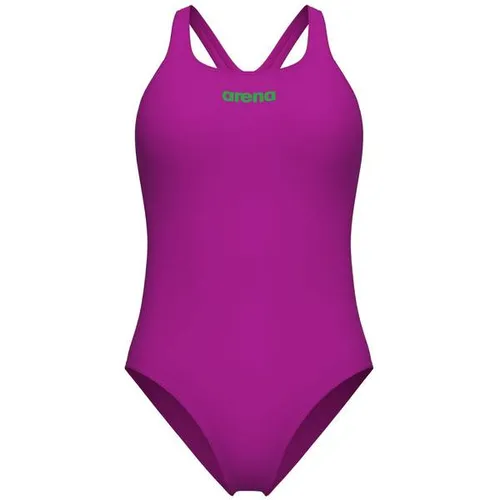 ARENA Damen Schwimmanzug TEAM SWIMSUIT SWIM PRO SOLI - Strapazierfähiger Damen Badeanzug mit klassischem Design, ideal für regelmäßiges Schwimmen. Hochwertige Materialien sorgen für Langlebigkeit und Komfort.