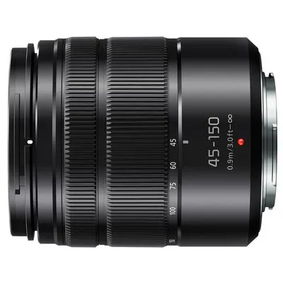 PANASONIC H-FS 45150 EKA Lumix G 45-150mm f/4-5.6 ASPH OIS - Kompaktes Telezoom-Objektiv für beeindruckende Sport- und Tieraufnahmen mit Bildstabilisator