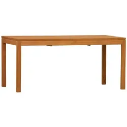 Premium Teak Ausziehtisch 165 x 90 cm - Moderner Gartentisch - Gartentisch aus 100% Plantagen-Teakholz, witterungsbeständig und pflegeleicht. Ideal für 6-8 Personen, perfekt für gesellige Abende im Freien.