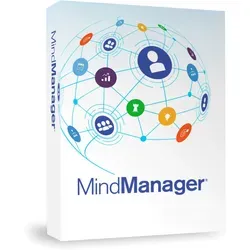 Mindjet MindManager 14 für Mac - Produktivitäts- und Projektmanagement-Software für Mac, die Ihre Ideen in strukturierte, visuelle Maps verwandelt und die Teamarbeit fördert.