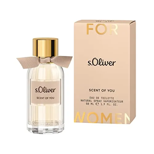 s.Oliver® Scent Of You Women | Eau de Toilette 50ml - Eau de Toilette für Damen mit elegant-femininer Duftkomposition aus Rose, Jasmin und frischen Noten von Mandarine. Ideal für besondere Momente und unvergessliche Erlebnisse.