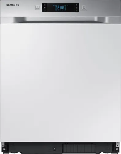 Samsung DW60M6040SS/EG - Teilintegrierter Einbau-Geschirrspüler 60 cm - Effizienter Geschirrspüler für 13 Maßgedecke mit 6 Programmen, darunter Express 60 Min. und Hygienefunktion. Ideal für Familien!