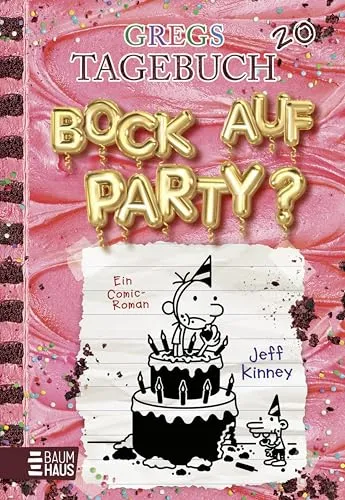 Gregs Tagebuch 20 - Bock auf Party? von Jeff Kinney - Neuerscheinung 2025: Spannendes Abenteuer in gebundener Ausgabe, ideal für junge Leser und Fans der Reihe.