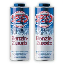 LIQUI MOLY 5105 Additiv Speed - 2x 1L Benzin-Zusatz - Praktisches 2er-Set Kraftstoffadditiv, sorgt für effektive Reinigung und Schutz vor Korrosion. Ideal für eine optimale Motorleistung und verlängerte Lebensdauer.
