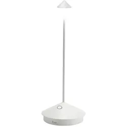 Zafferano Pina - Wiederaufladbare Tischlampe mit Touch Control - Tischlampen für Innen- und Außenbereich, dimmbar und mit IP54 Schutzart für einzigartiges Ambiente im Garten oder auf der Terrasse.