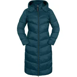 Waldhausen Lightweight Mantel Oslo XL, petrolblau - Funktionsjacke mit taillierter Passform, windabweisend und abnehmbarer Kapuze für optimalen Komfort bei jedem Wetter.