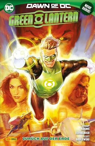 Green Lantern: Bd. 1 (3. Serie) – Zurück auf der Erde - Manga-Serie über Green Lantern, spannende Abenteuer und die Rückkehr zur Erde für alte Fans und Neuleser.