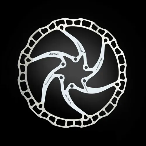 Bremsscheibe Ultralight 203mm Ai Rotor (Tune it) 135g weiß - Leichte 203mm Bremsscheibe für Mountainbikes und Rennräder. Mit nur 135g bietet sie optimale Bremskraft und ist ideal für sportliche Fahrer. Inklusive Montageschrauben.