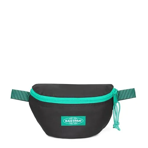 Eastpak Bauchtasche Gürteltasche »Springer« – Stylische Hüfttasche für Festivals und Sport - Hüfttasche aus robustem Nylon mit 2 Litern Kapazität, ideal für Festivals und Jogging. Praktischer Reißverschluss und trendiges Design in Kontrast Stripe Black.