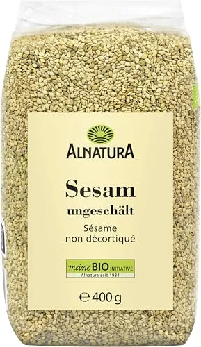 ALNATURA Bio Sesam 400 g - Hochwertige Samen - ALNATURA Bio Sesam 400 g, ideal für die vielseitige Verwendung in der Küche, reich an Nährstoffen und mit hervorragendem Geschmack.