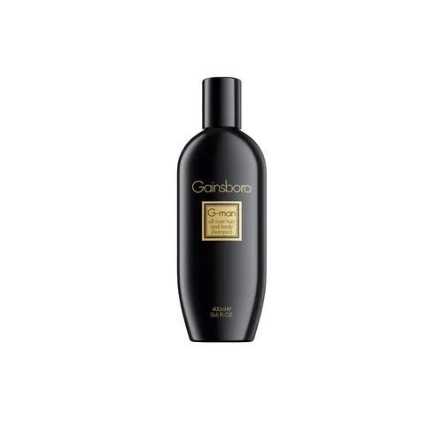Gainsboro G-Man Hair & Body Shampoo 400 ml - Shampoo für Haar und Körper, milde Reinigung für tägliche Pflege, 400ml für langanhaltende Anwendung – ideal für den modernen Mann.