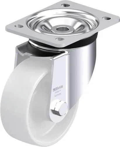 Blickle 852740 LK-PO 127XR-FA Stahlblech-Lenkrolle Rad-Durchmesser: 125mm Tragfähigkeit (max.): 400kg 1St.