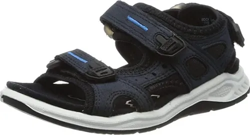 Ecco Jungen Outdoorsandalen X-Trinsic K 6950-24 - 6950-35 - Wanderschuhe für Jungen, aus hochwertigem Nubukleder, mit flexiblem Sohlenaufbau für optimale Bewegungsfreiheit und gesundes Fußklima im Sommer.