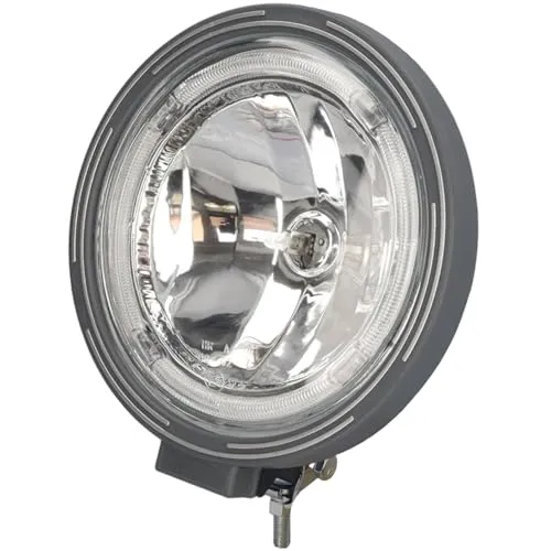SAMETRUCK Fernscheinwerfer 220mm Ø 12V 24V Fernlicht LED Positionslicht Ring LKW PKW H1