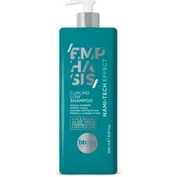 BBcos Emphasis Nami-Tech Curling Low Shampoo 1000ml - Sanfte Reinigung für lockiges Haar: Das BBcos Emphasis Nami-Tech Curling Low Shampoo sorgt für seidig weiche Locken und befreit sanft von Unreinheiten. Ideal für die tägliche Pflege und mit geprüfter Qualität.