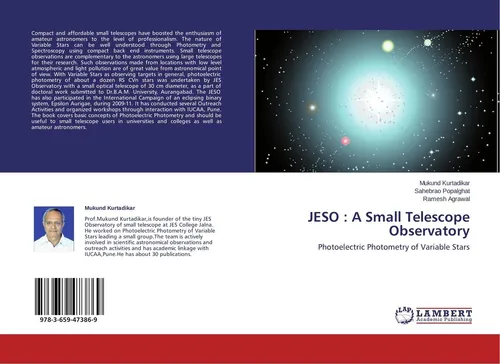 JESO : A Small Telescope Observatory Mukund Kurtadikar