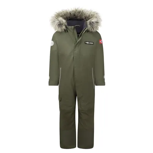 Trollkids Kirkenes Schneeanzug Kinder - Kleidung für Kinder, bietet zuverlässige Wärme und Robustheit im winterlichen Alltag, ideal für aktive Abenteuer.