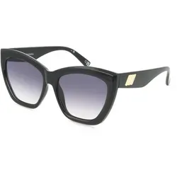 LE SPECS Vamos Sonnenbrille Damen - Stilvolle CAT-EYE in Schwarz mit UV-Schutz - Sonnenbrillen mit eleganter CAT-EYE-Form, ideal für einen trendigen Look und schützt Ihre Augen vor schädlicher UV-Strahlung.